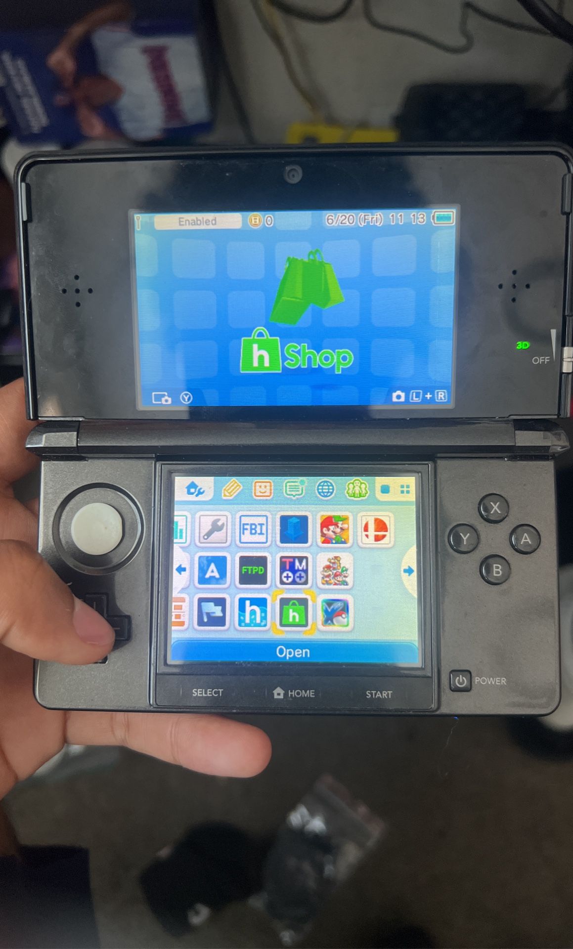 Modded 3ds