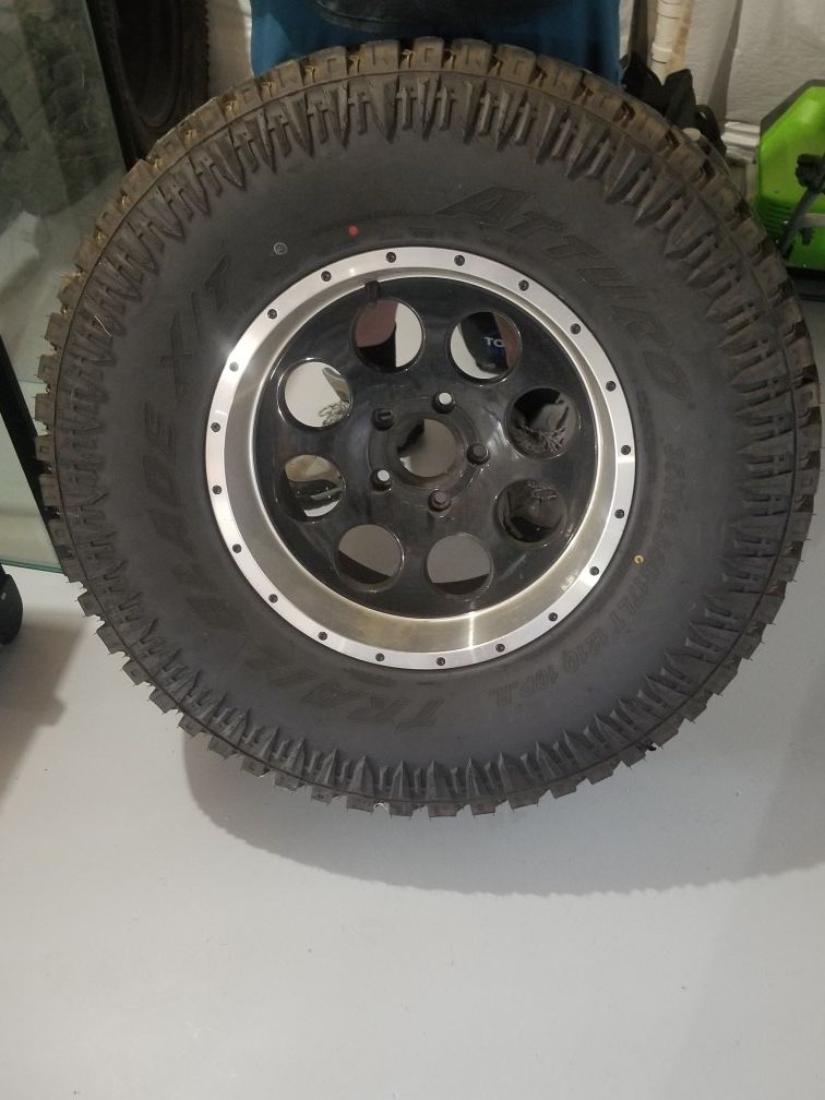 Atturo Trail Blade X/T Set of 4 with Mammoth Rims