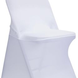 10 White Chair Covers 