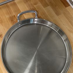 Princess House  13”   18/10 Stainless Steel Induction Ready