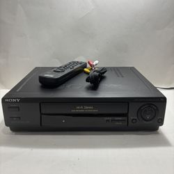 Sony SLV 678HF 4-Head Hifi Stereo Video Cassette VHS L VCR