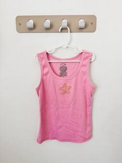 Girls Art Class Pink Starfish Tank Top Size 10/12