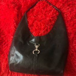 Cowhide  Beautiful Black Purse