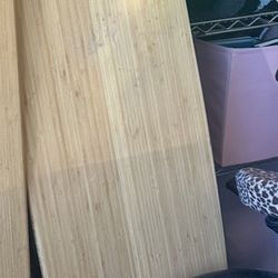 Like New- Hamboards Bamboo Pinger 5’7” Surf-Style Skateboard