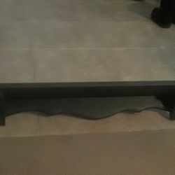 Black Wood Shelf