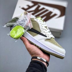 Jordan 1 Retro Low Travis Scott ‘Neutral Olive’