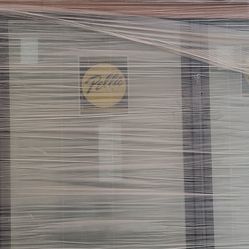 Brand New Pella Lifestyle 3-Panel Casement Window – Brown Exterior