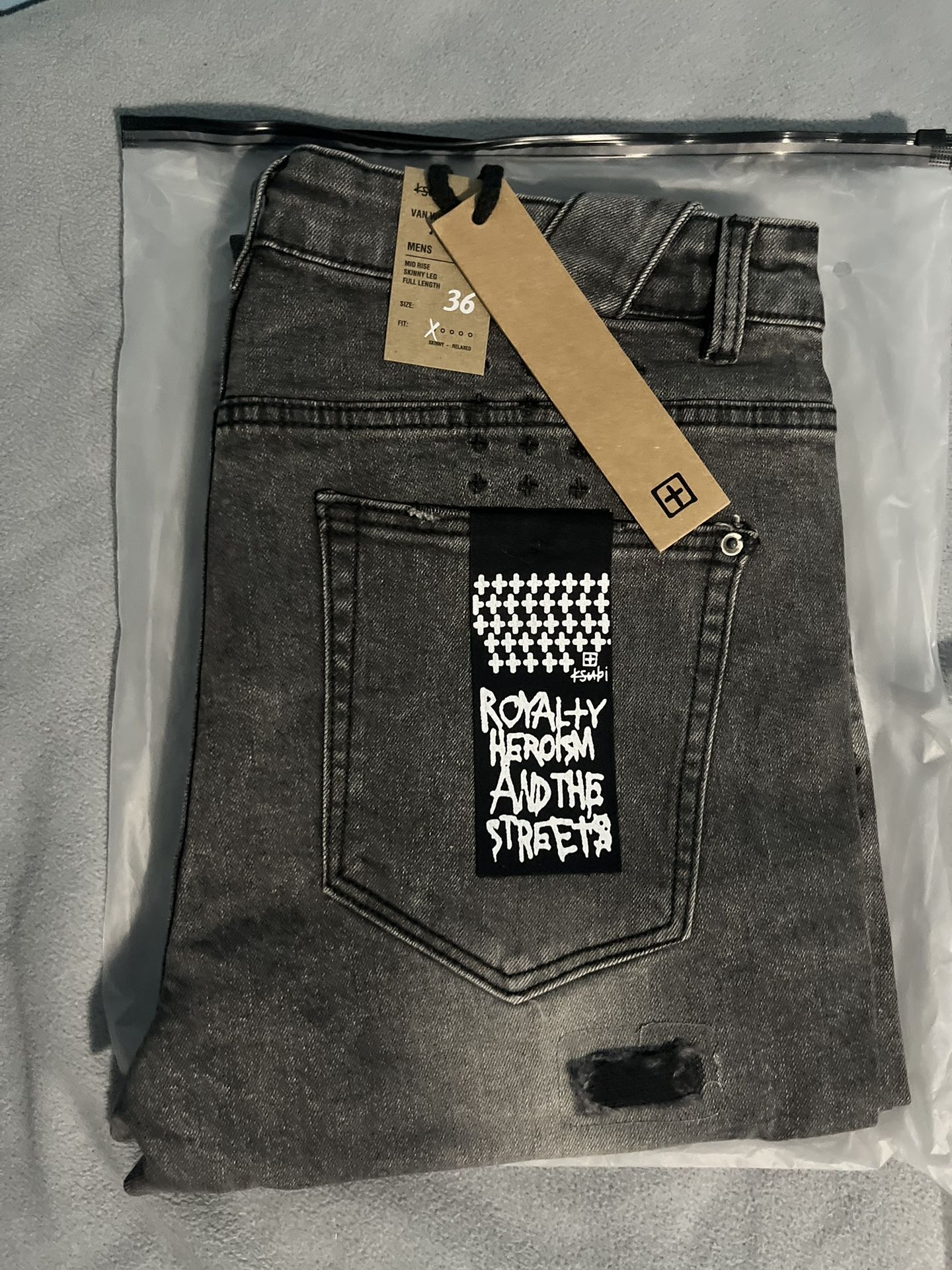 Van Winkle Angst Trashed Ksubi Jeans