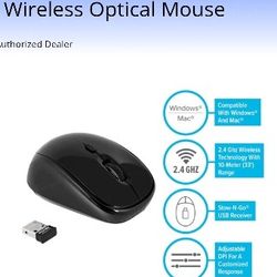 TARGUS WIRELESS MOUSE w/ USB Transmitter $15