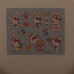 Tiny Easter Stickers HELLO KITTY 