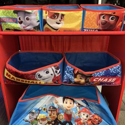 Paw Patrol Toy Chest Bins