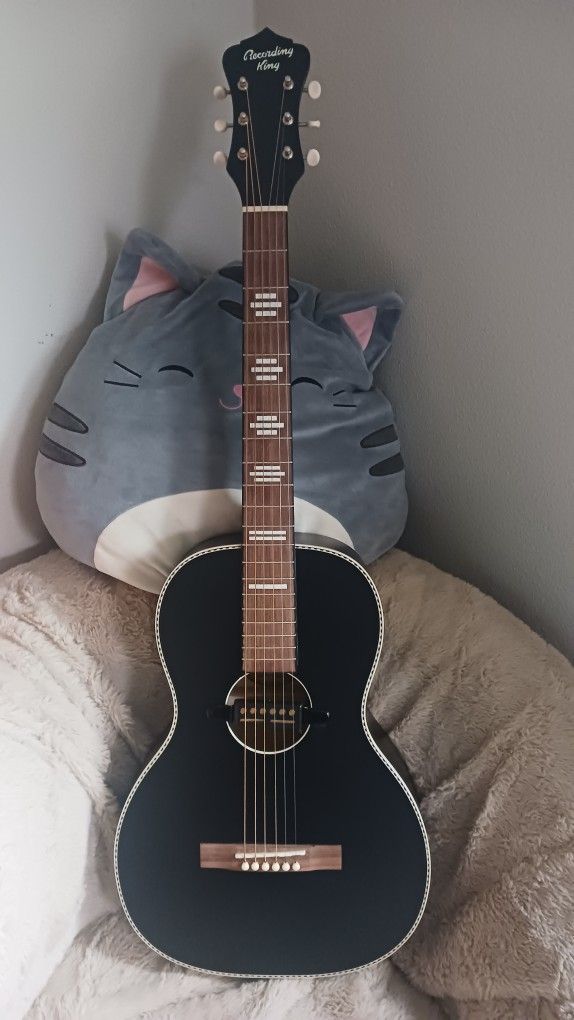 Recording King Parlor Acoustic Guitar