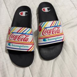 Champion x Coca-Cola Slide Sandals size 11 men