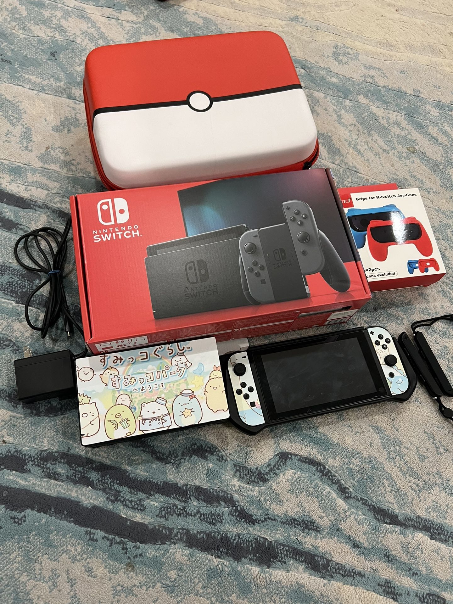 Nintendo Switch Black w/ Carrying Case