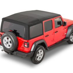 JT Acylic Dual Jeep Top