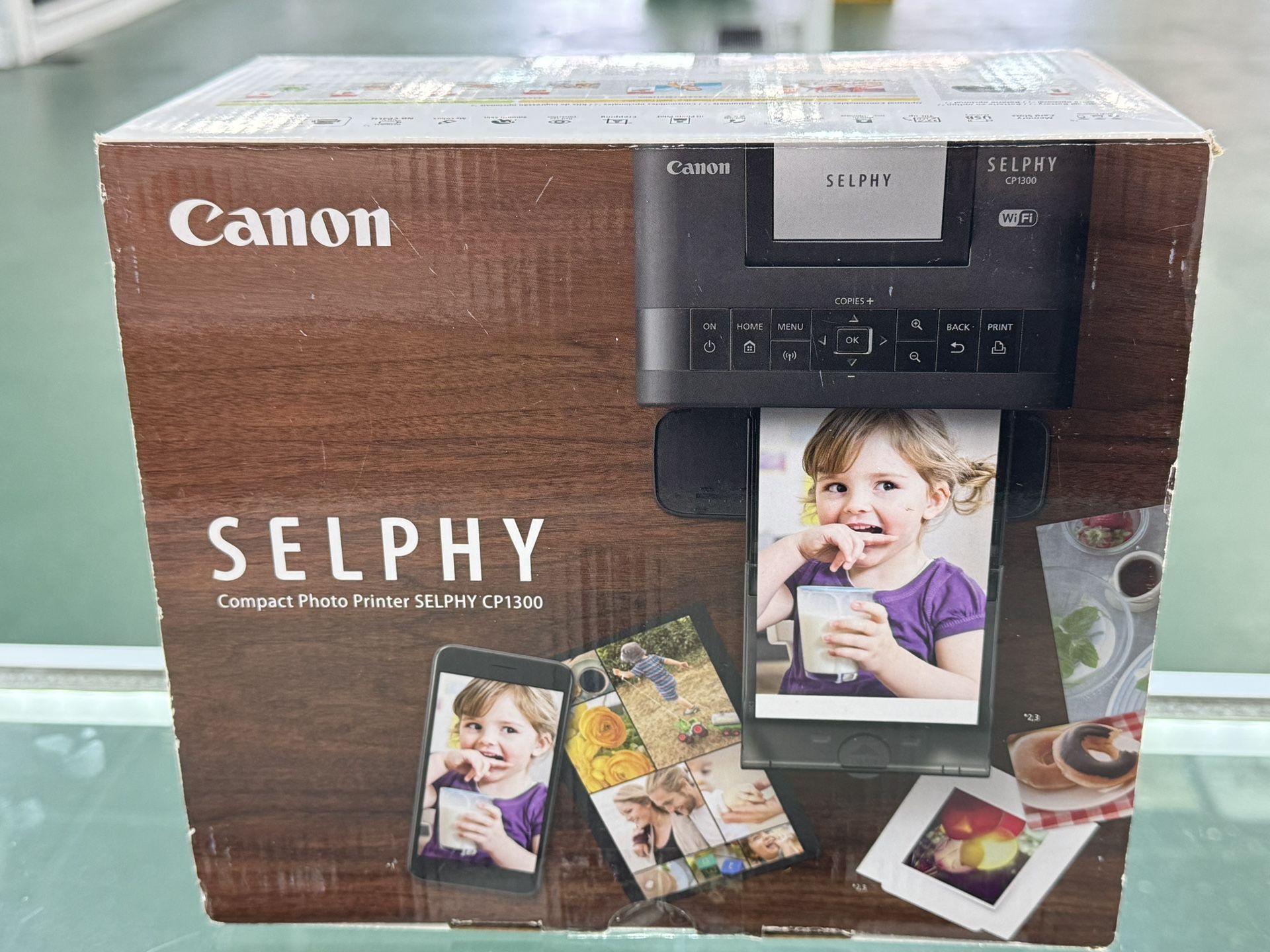 NEW! Canon Selphy CP1300 Compact Photo Printer