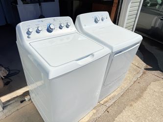 Free delivery and install on this GE WASHER AND DRIER  working flawlessly