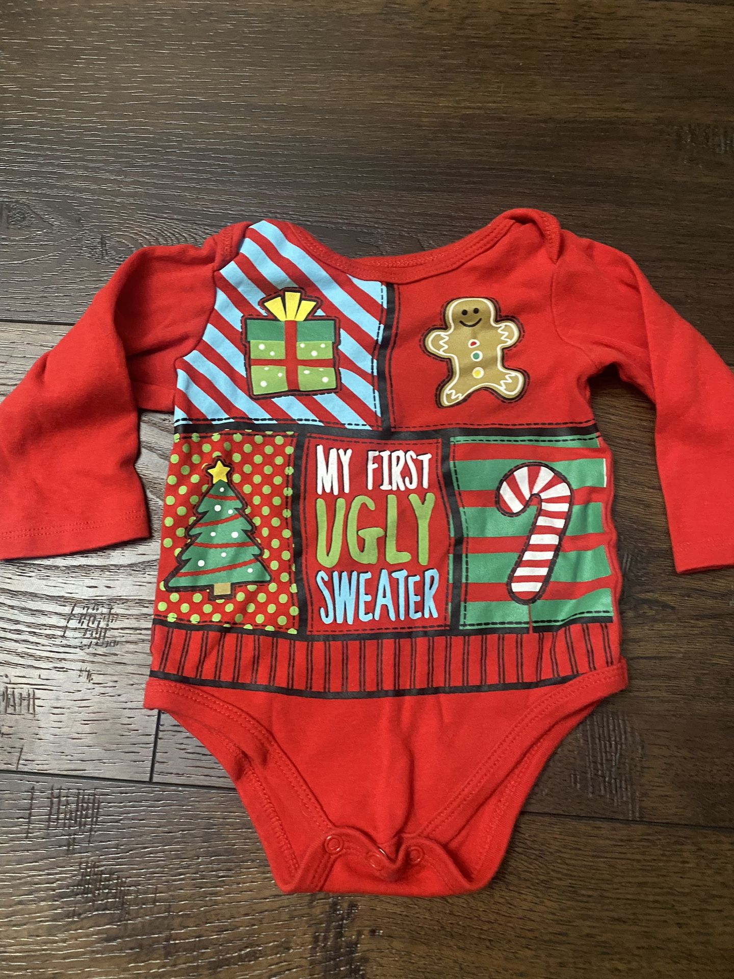 Boys Or Girls Ugly Christmas Sweater Shirt Size 12 Months #12