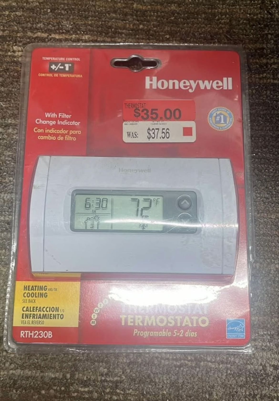 Honeywell Thermostat Brand New 