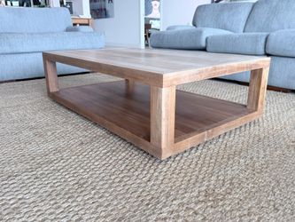 High-End Solid Wood Coffee Table