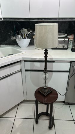 Glass Ball Table Lamp 