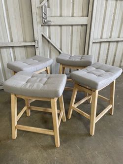 Brand New Farmhouse Barstools Set of 4