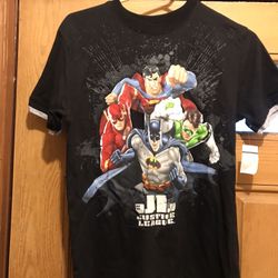 boys new superhero shirt 14/16, ( Read Description)