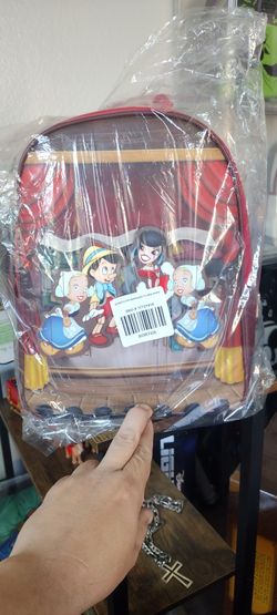 Disney Loungefly Pinocchio Marionette Puppet Mini Backpack