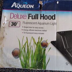 Aqueon 30" Deluxe Full Aquarium hood