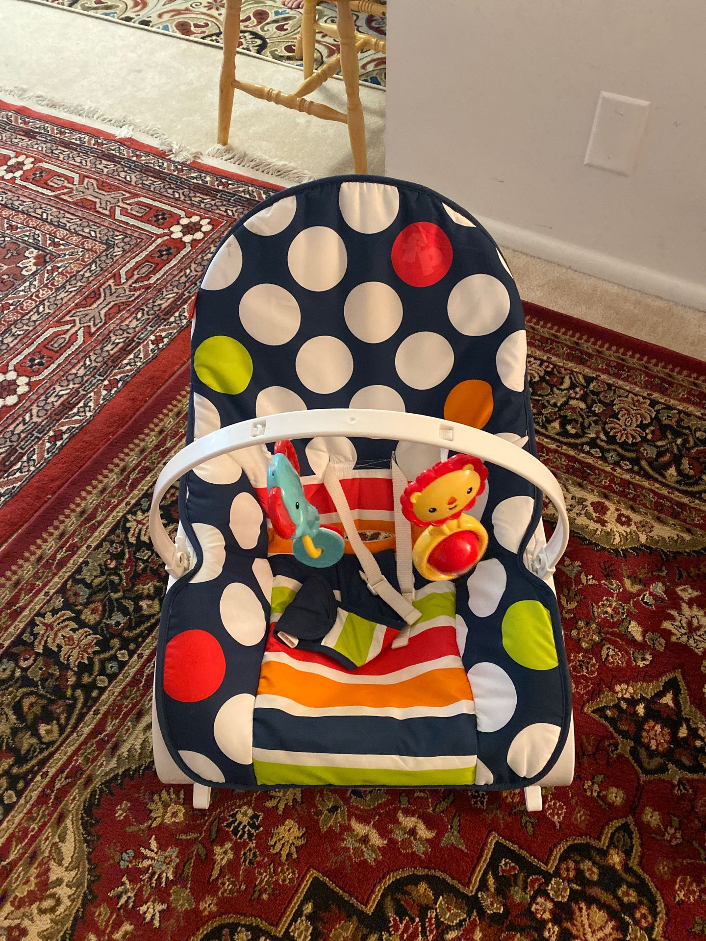 Fisher price adjustable baby/toddler chair/rocker
