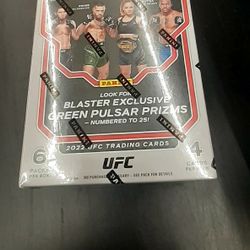 2022 UFC Blaster Box🔥🔥Just Released BRAND NEW UNOPENED FACTORY SEALED‼ 