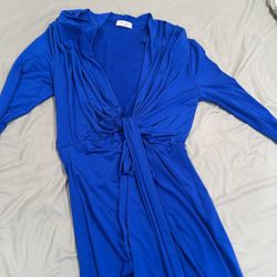 Royal Blue Dress 