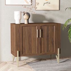 39" Modern Sideboard Buffet Cabinet with Storage, Wooden Entryway Credenza Cabinet with Door, Kitchen Buffet Cabinet, Bar Cabinet, Sideboard Buffet fo