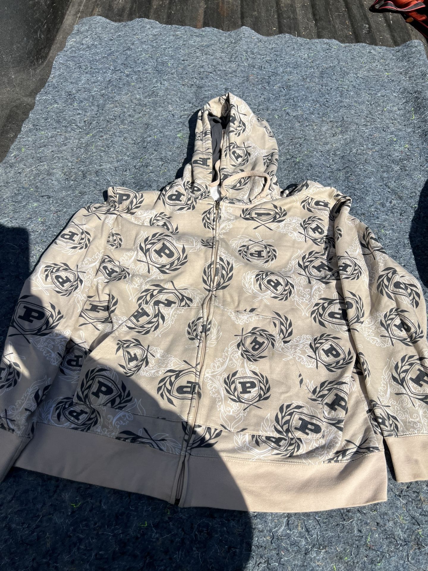 Vintage Phat Farm Hoodie Adult Large Hooded Sweatshirt Mens
