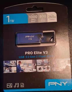 PNY 1TB pro Elite V3 USB 3.2 Gen 2 Flash Drive