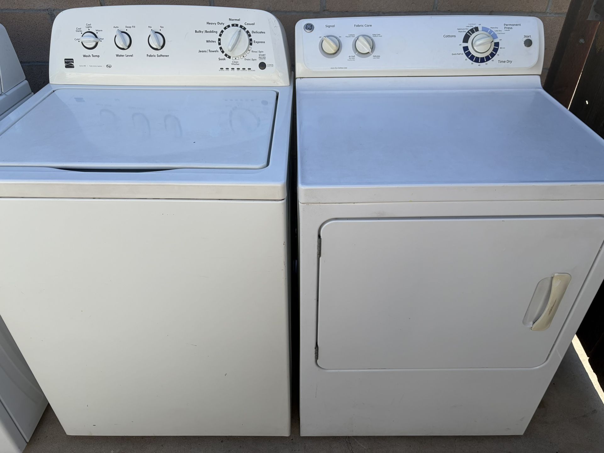 Washer And Dryer Set