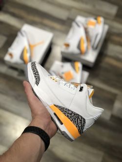 Jordan 3 Retro “Laser Orange” Size 6, 7 and 7.5 (woman sizing)