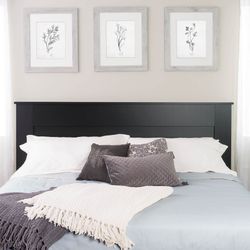 Black King Headboard