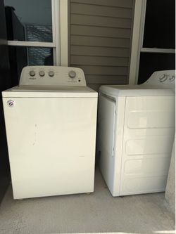 Washer and dryer