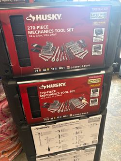 Husky new mechanical tool set $180 each one