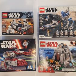 4 Star Wars Legos Lot 75135  75166 75(contact info removed)0