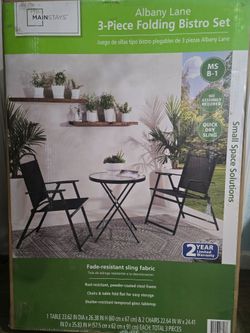 3 piece bistro set