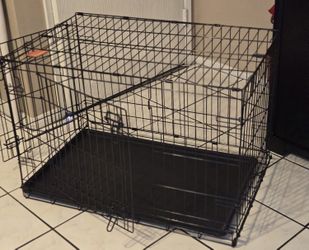 Folding Pet Crate L