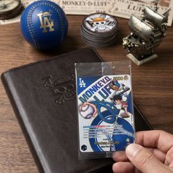 One Piece x Dodgers Promo Collab Card Monkey D. Luffy SGA Event 7/3/25