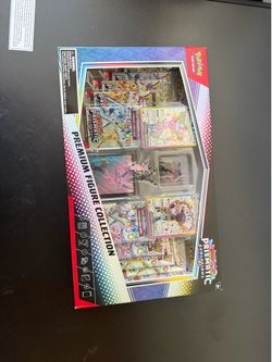 Pokemon prismatic evolutions premium figure collection