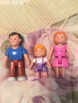 Doll family for playhouse