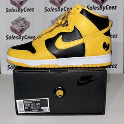Nike Dunk High WU TANG Sz 10.5