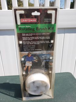 Craftsman rotatating power washer brush