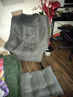 Chair with foot rest