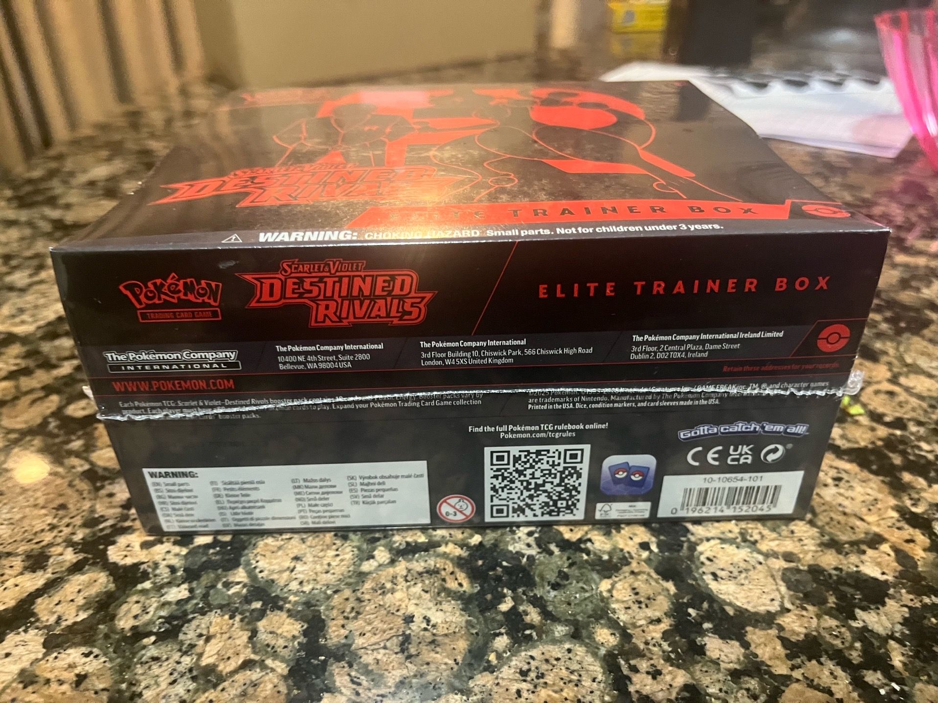 Destined Rivals ETB (factory sealed)